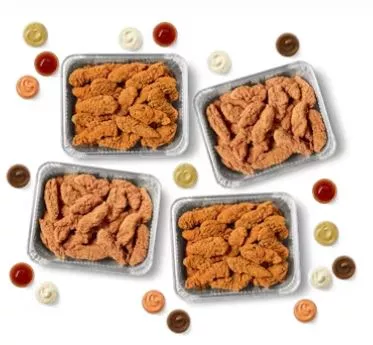 100 Piece Chicken Strip Party Platter