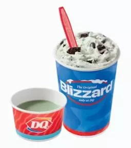 Mint Crunchin' Cookie BLIZZARD® Treat