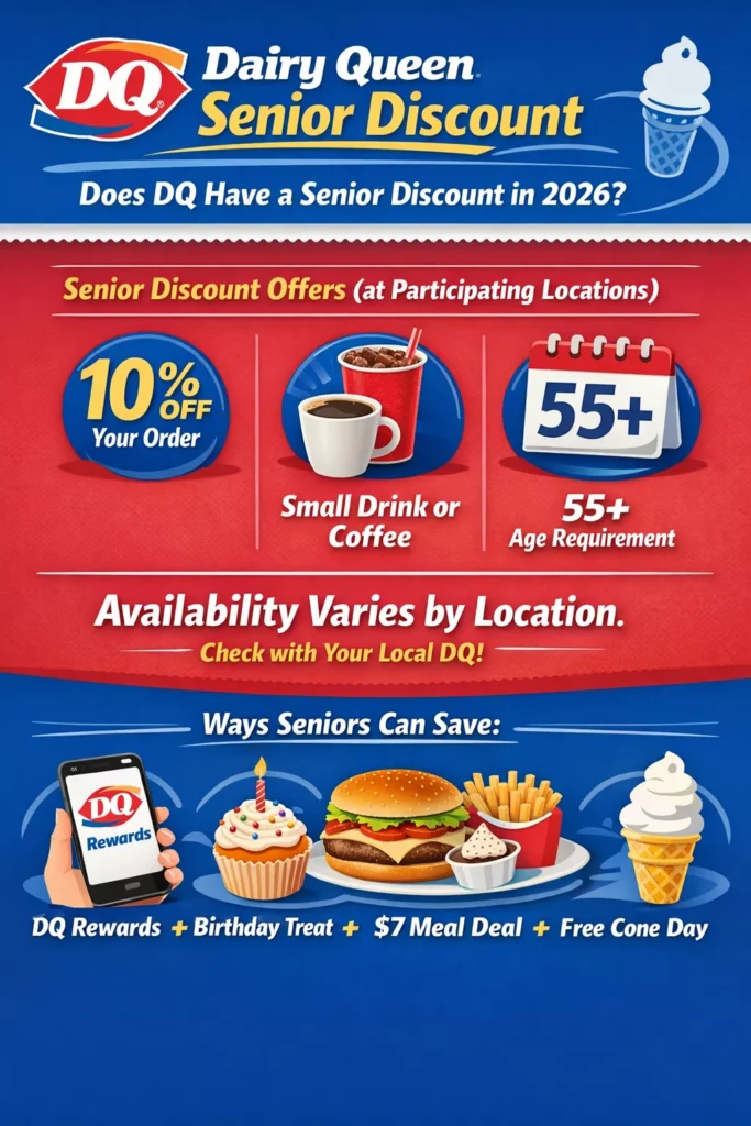 Dairy Queen Senior Discount