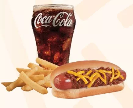 Chili Cheese Dog Combo
